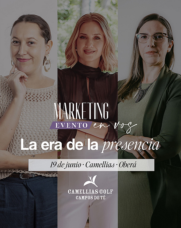 Marketing Evento en Vos - Tercera edición · 19 de junio · Oberá, misiones