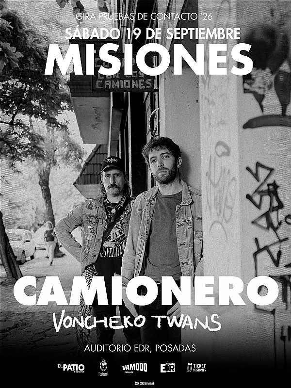 Camionero -  Sábado 19 de Septiembre - Auditorio EDR