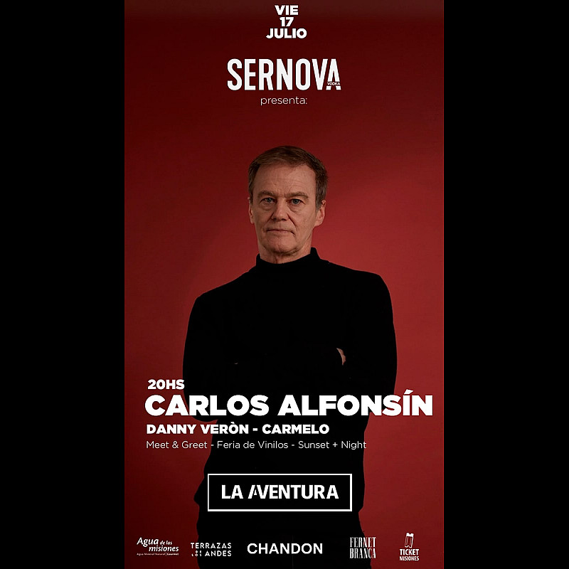 Carlos Alfonsín -  Viernes 17 de julio - La Aventura