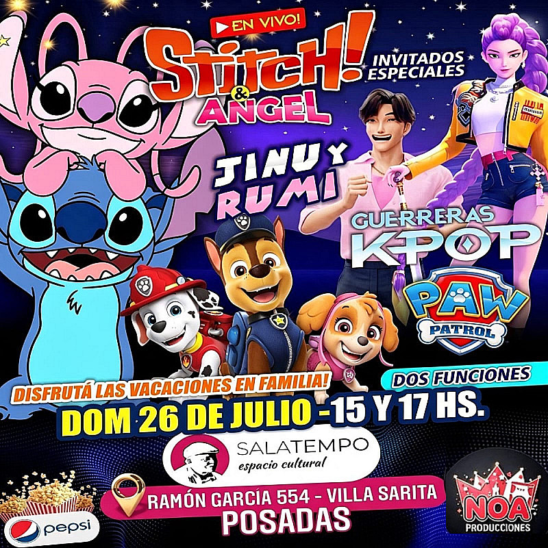 Gran Espectáculo Infantil: Diversión en escena - Domingo 26 de julio