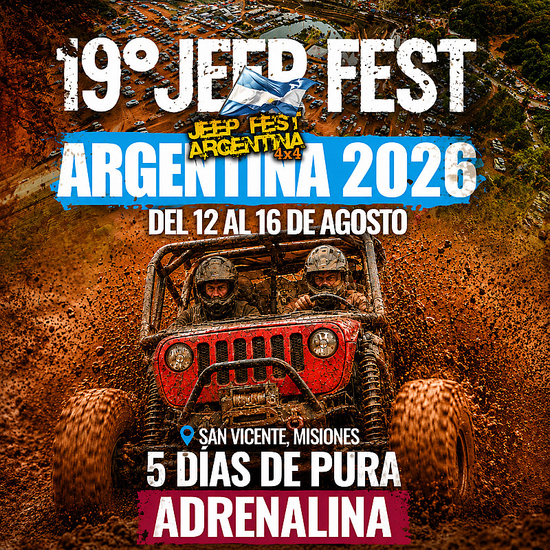 Jeep Fest Argentina - San Vicente, Misiones - 5 Días de Pura Adrenalina