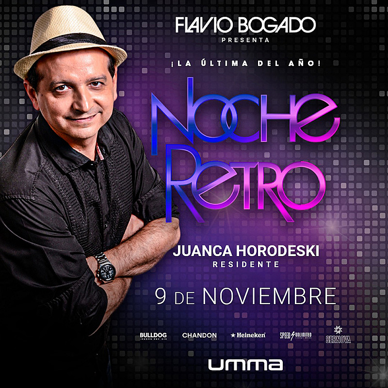 Noche Retro - Sábado 9 de Noviembre - UMMA