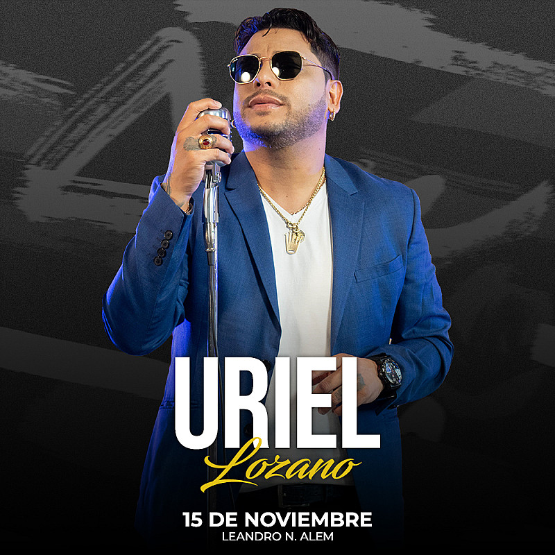 Uriel Lozano en Leandro N Alem - 15 de noviembre